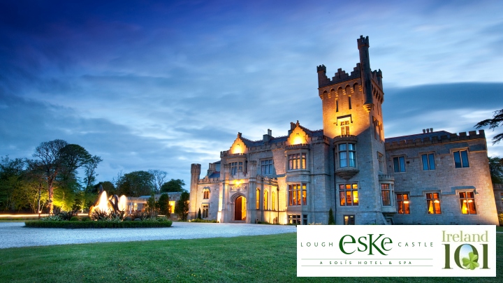 Lough Eske Castle in partnership with Ireland 101