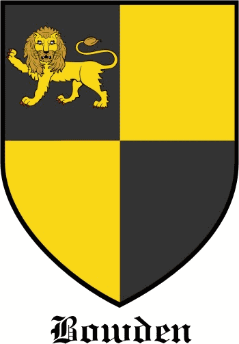 BOWDEN family crest