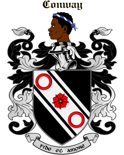 Conmee family crest