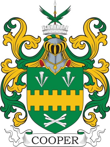 Cupper family crest