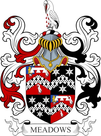 MEADOWS family crest