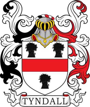 TYNDALL family crest